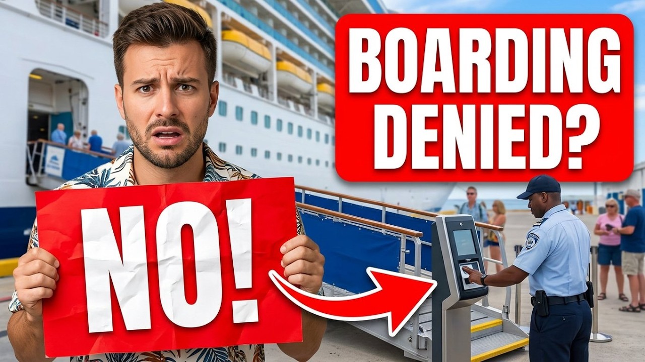 10 Reasons You Could Be Denied Boarding Your Cruise (Don't Make This Mistake)
