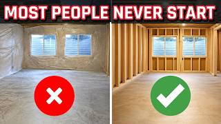 Start Finishing Your Basement Next Weekend For Around $1,300