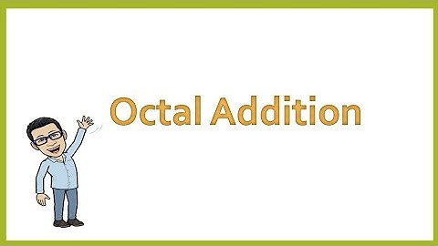 Octal Addition (TAGALOG)