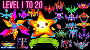 Alien Shooter All Bosses | Hello Summer Full Event 2024 All Levels | Zambario Gamers