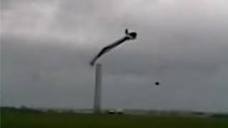 Turbine exploding