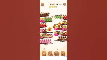 BIRD SORT 2 COLOR PUZZLE GAME🐦 LEVEL 79