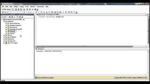 Creating altering and dropping a database   Part 2