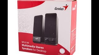 Genius Sps-110 Обзор И Тест Колонок Для Компьютера