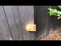 The Hidden Backyard Pivoting Fence-Gate