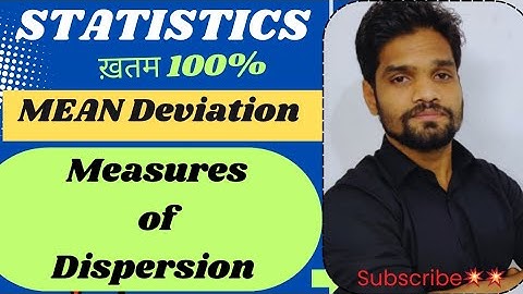 MEAN DEVIATIONS 💥||STATISTICS 💥||CLASS 11TH COMMERCE⛔||Bcom🔥||ABHISHEK SIR COMMERCE
