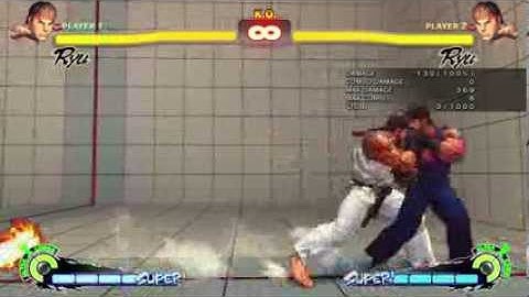 PGOS set up for ryu after a forward throw