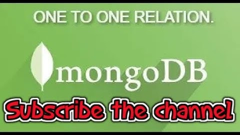 Mongodb ONE TO ONE relation | Mongodb Nodejs schema design using mongoose