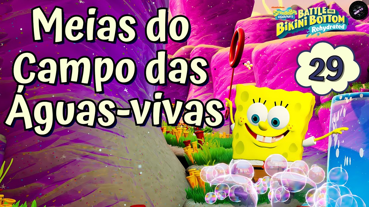 BOB ESPONJA (SpongeBob) #29 - MEIAS DO CAMPO DAS ÁGUAS-VIVAS - YouTube