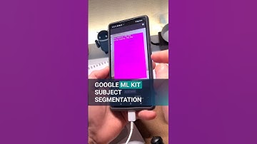 Found a new API in Google ML Kit named Subject Segmentation #androiddevelopment #coding