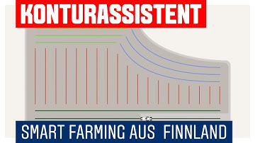Valtra Konturassistent | Kontursegmente und Einzelspur | Smart Farming aus Finnland