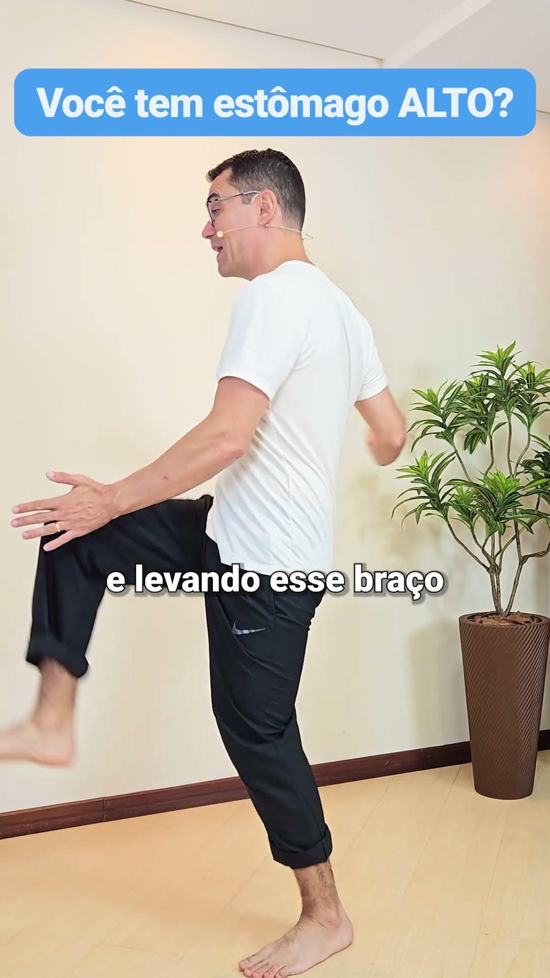 Me siga e acabe com o estômago alto ?