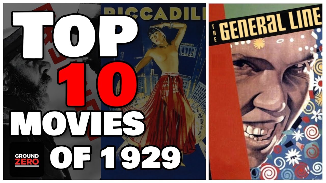 Top 10 Best Movies of 1929 🎬