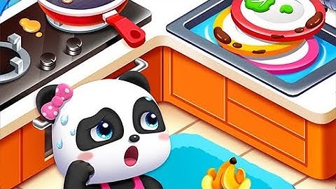 Opruimen en schoonmaken spel 🎯😍 || BabyPanda schoonmaak spel🥰 #viraal #animatie #trending #spelle...