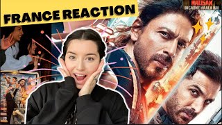 PATHAAN theater reaction in Paris & promotion party (Shah Rukh Khan I love you)