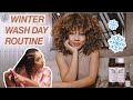 Winter Wash Day Routine + Coconut Oil Chat 🥥🤔 | Soapbox Haircare Review