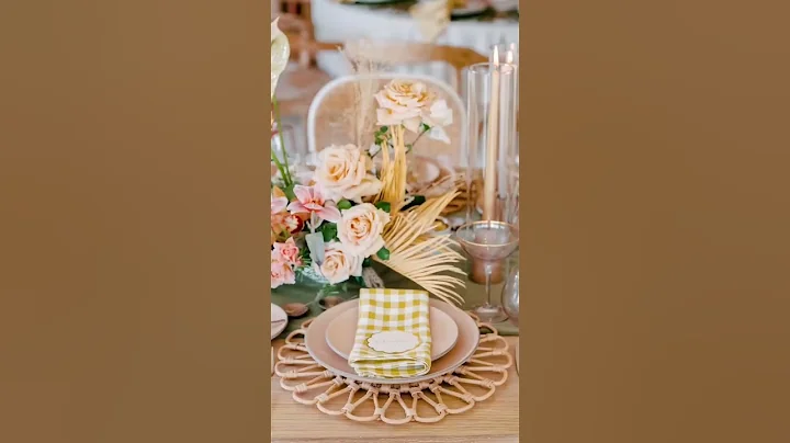 Check out this stunning pastel wedding inspo!