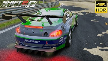BMW Alpina B6 GT3 - Need for Speed Shift 2 Unleashed - 4k HDR gameplay