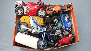 Various Diecast Model Cars and Motorcycles, Ferrari, Sport Car, Police Cars, Sport Bike 14