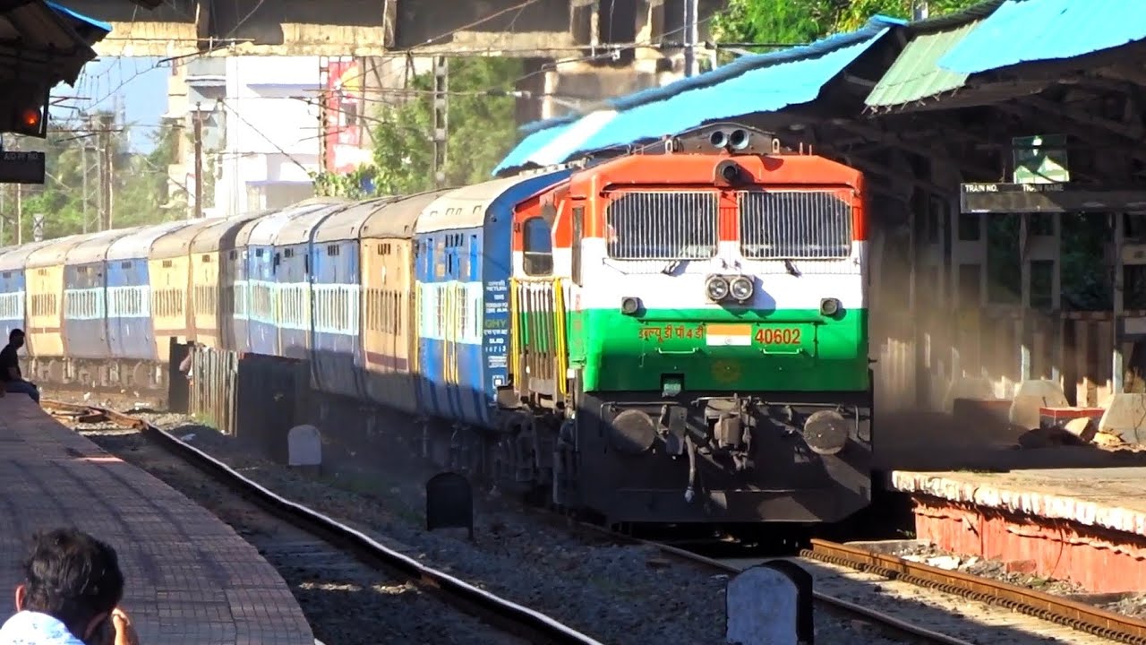 Guwahati Garib Rath in old ICF Avatar| Coming back as LHB Agartala ...