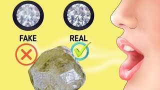 How to check rough diamonds at home