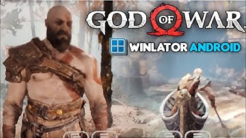 God Of War on Android Winlator 7.1.3 Glibc Gameplay Test Snapdragon 8s Gen 3 Settings Offline