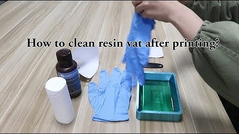 ANYCUBIC Photon: How to Clean Resin Vat after Printing?