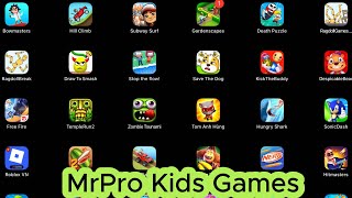 Draw To Smash,Ragdoll Break,Sonic Dash,Zombie Tsunami,Funny iPad Games for Kids-MrPro's Picks Today! screenshot 5