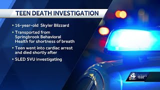 Coroner releases report on South Carolina death of teenager with special needs