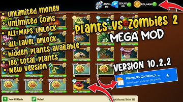 Plants vs zombie 2 download medifire 2022 New hidden plants unlock v10.2.2 @PyVZ2