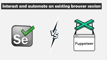 Interact and automate an existing browser session