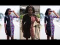 HOW TO MAKE A PENCIL DRESS | ANKARA TWO COLOR DRESS | BEGINNERS FRIENDLY | (CUTTING AND STITCHING)