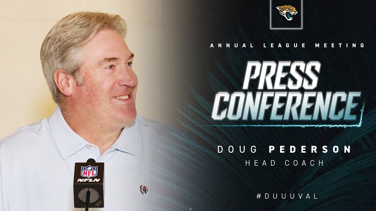 Doug Pederson addresses the media from the Annual League Meeting | Jacksonville Jaguars