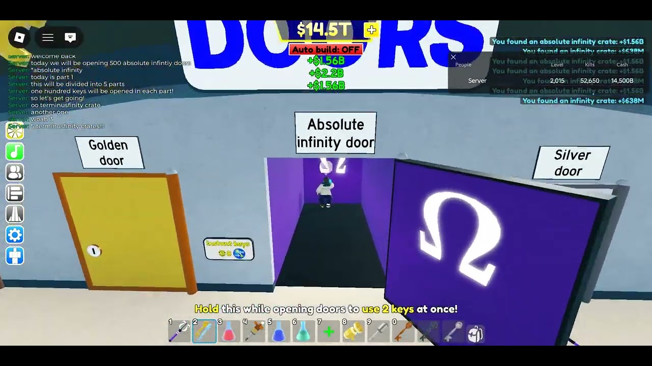 500 Absolute Infinity Doors! (Part 1)