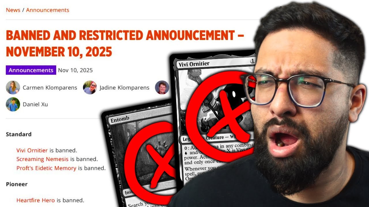 Vivi Banned In Standard, Modern Untouched, & Pioneer Is