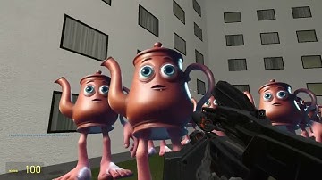 RELENTLESS HUNT! All Brainrot Memes Family & Nextbots in GMod