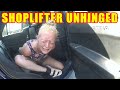 Bodycam Footage - UNHINGED Shoplifter is Not Happy About Going to Jail