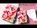 Beautiful Handmade Birthday Card Idea | DIY Greeting Card | Easy Paper Craft Ideas