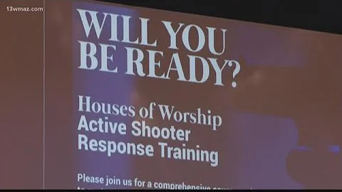 Milledgeville church holds active shooter training