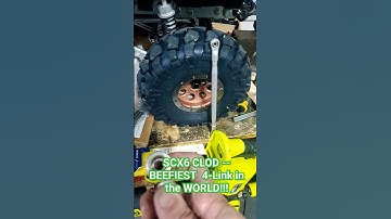 AXIAL SCX6 CLOD 4-LINK upgrades!  WORLD