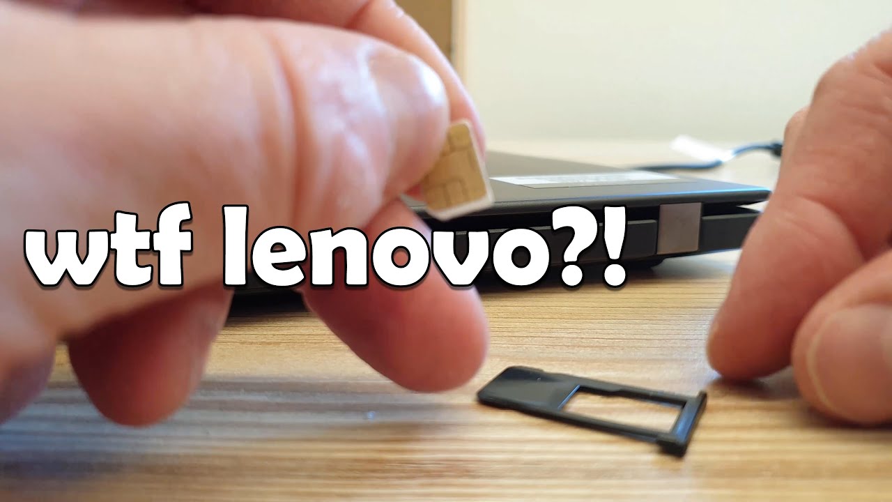 Trunk bibliotek Til Ni sæt How to install internal 4G modem in a lenovo #ThinkPad laptop (X390) -  YouTube