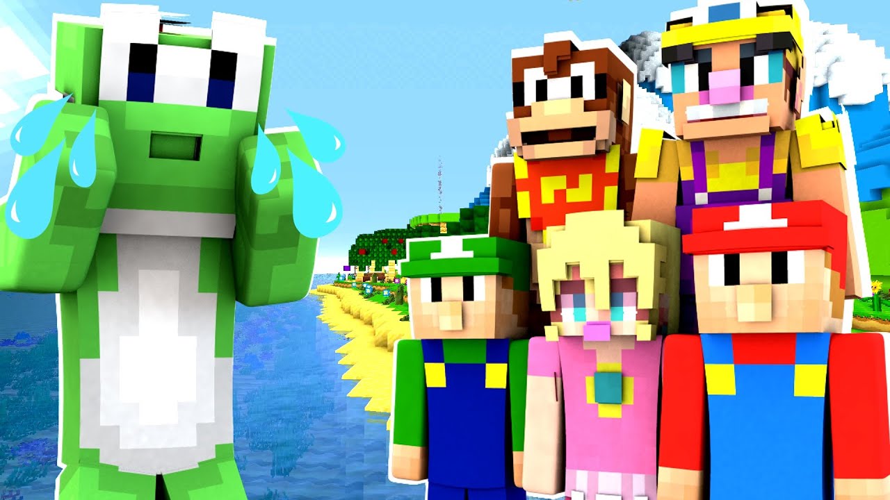 Minecraft Super Mario - Saying Goodbye To The Babies... [9] - YouTube