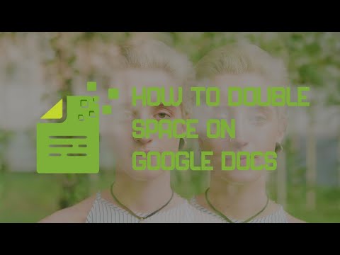 How to Double Space on Google Docs