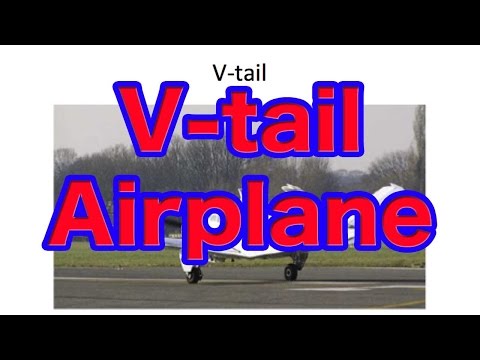 V-tail Airplaneの利点と欠点