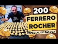 DESAFIO DOS 200 FERRERO ROCHER!! 15.000 KCAL [ESPECIAL DE PÁSCOA]