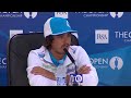 Rickie Fowler speaks to the media ahead of the 2012 Open