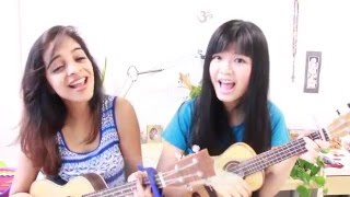 Video thumbnail of "Try everything - Shakira - Zootopia - ukulele duet cover by Yiqing & Deepthi疯狂动物城主题曲 乌克丽丽弹唱 张一清"