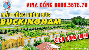 Bảo hành - Bảo dưỡng cổng hợp kim nhôm đúc cho siêu công trình tại Nhơn Trạch - Đồng Nai