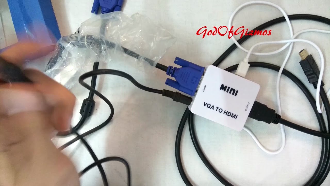 Formation Encourage Entrance VGA TO HDMI Converter/Adapter For LG Smart Tv 32LH602D - YouTube