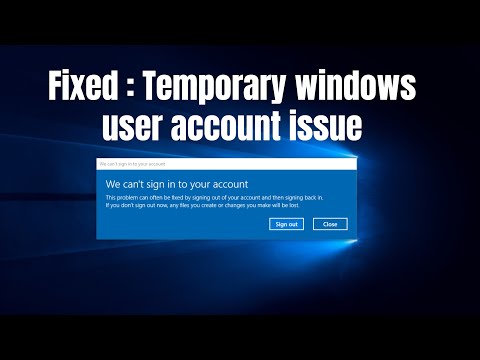 [Fixed] How to fix windows 10 temporary profile issue | Without Data loss